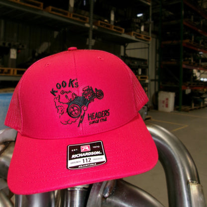 KOOKS Old School Logo Kasket - Rød Snapback