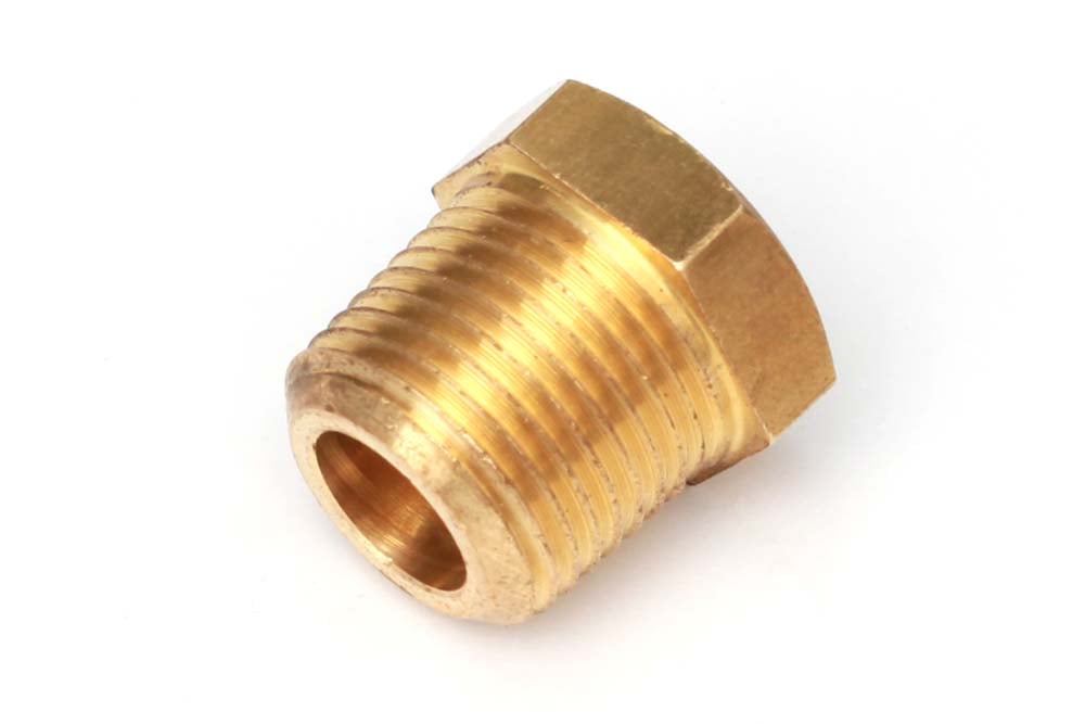 Haltech Adaptor - Brass 1/8"NPTF to 3/8"NPTF