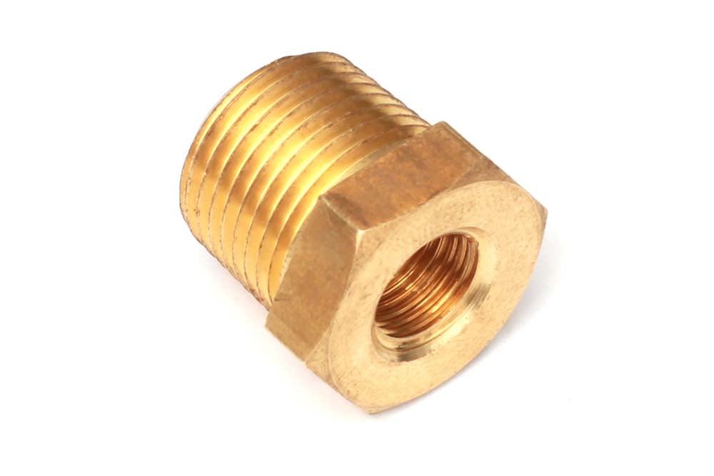 Haltech Adaptor - Brass 1/8"NPTF to 3/8"NPTF