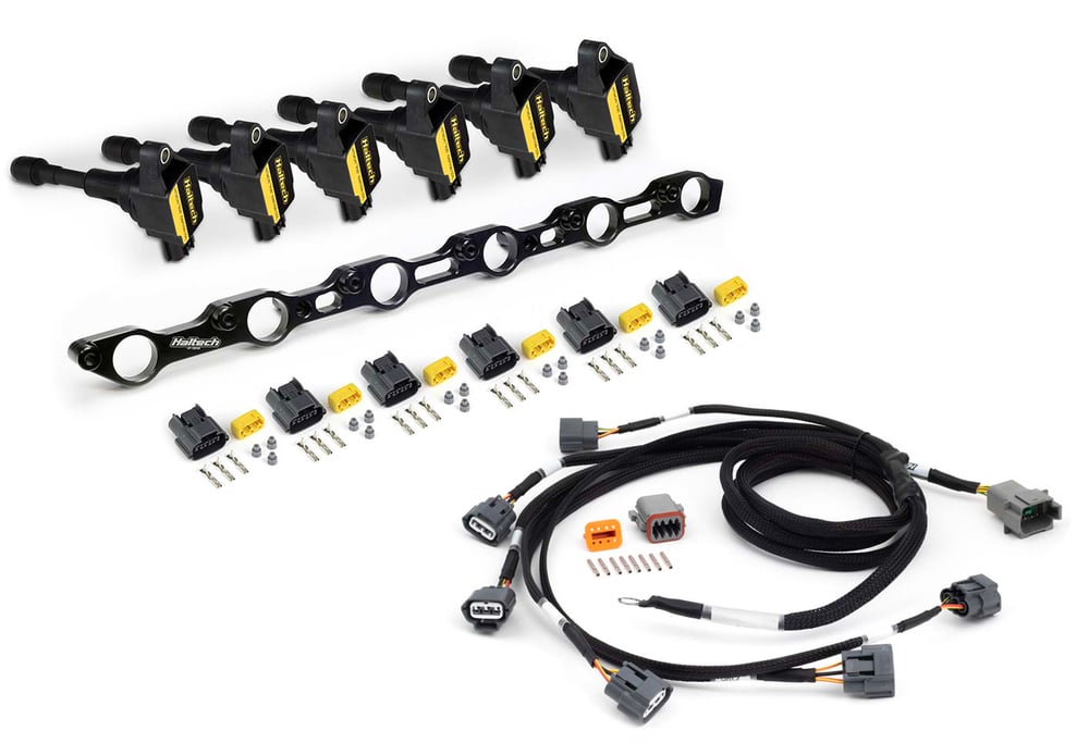 Haltech R35 Coil Conversion Kit for Toyota JZ- Includes br