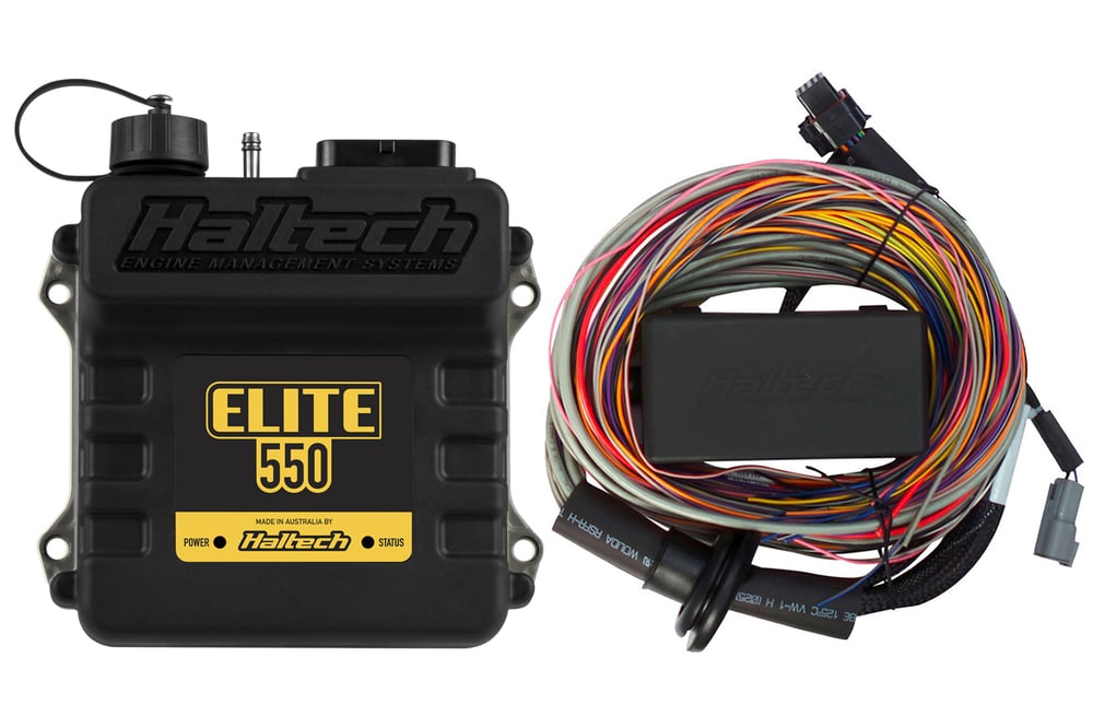 Haltech Elite 550 with wiring harness kit