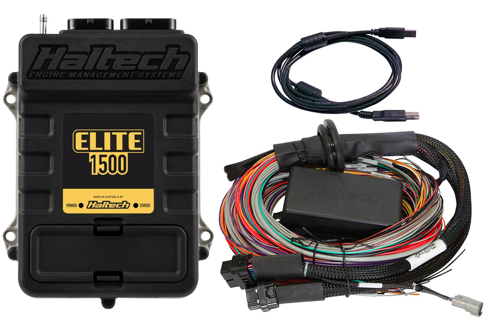Haltech Elite 1500 with wiring harness kit