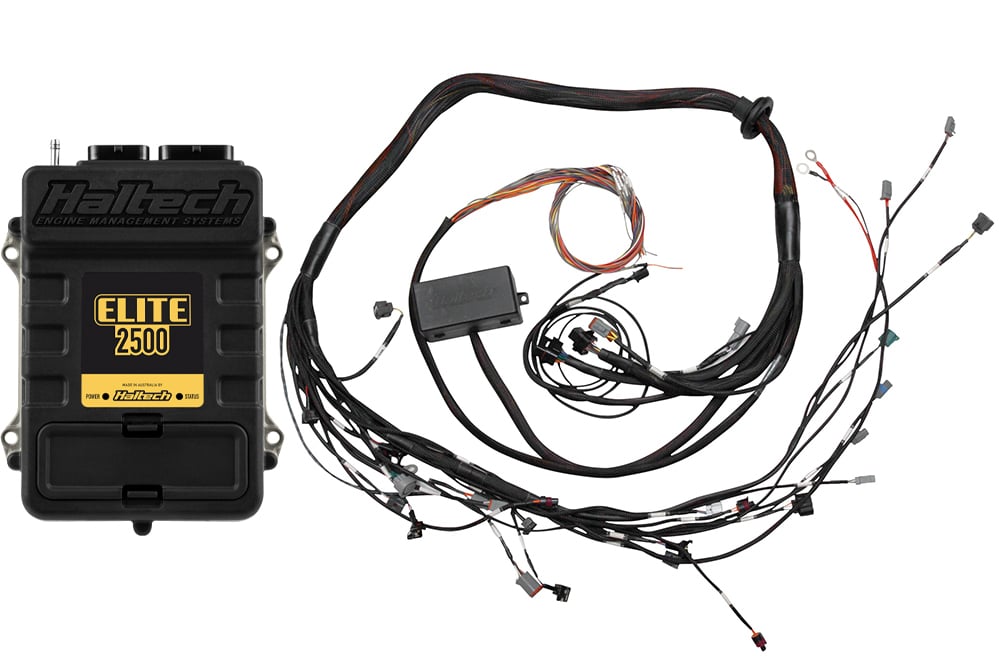 Haltech Elite 2500 ECU with 2JZ Terminated harness kit