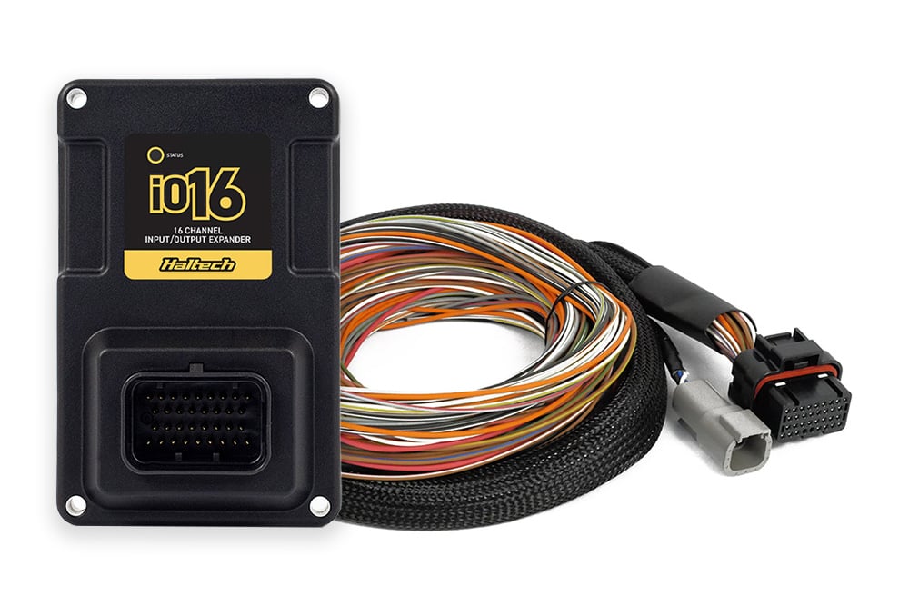 Haltech Nexus IO16 + IO16 Universal Wire in harness 2.6M (