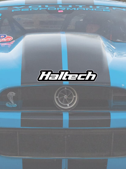 Haltech Haltech Sticker 400mm - Black & White