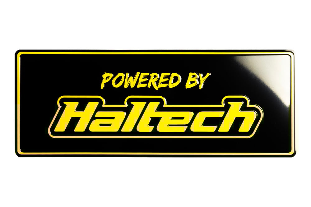 Haltech Powered By Haltech Vanity Plate