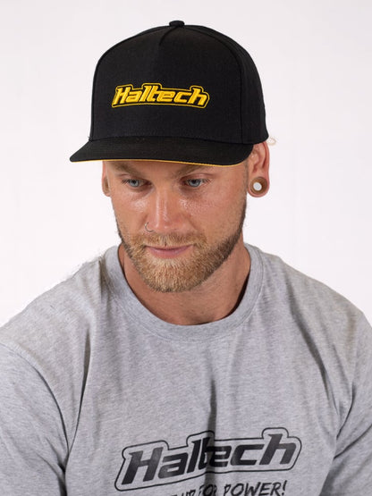 Haltech Haltech Snapback Cap - Black & Yellow