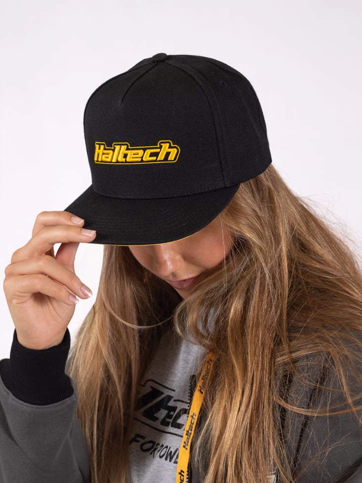 Haltech Haltech Snapback Cap - Black & Yellow