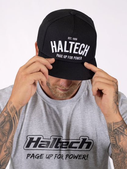 Haltech Haltech Snapback Cap - Black & White