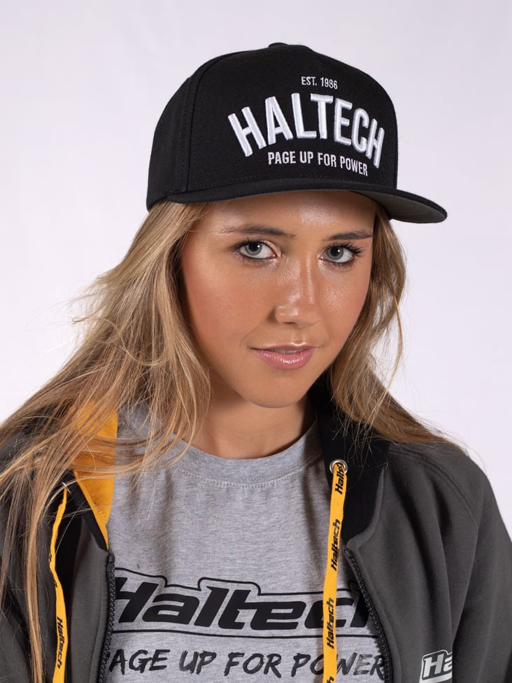 Haltech Haltech Snapback Cap - Black & White