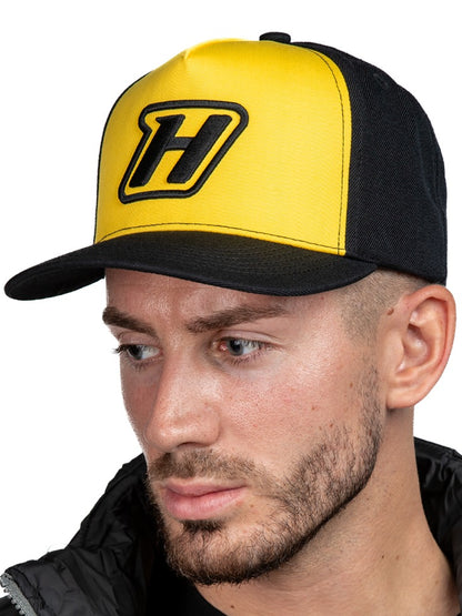 Haltech Haltech Snapback Cap - Yellow with H logo
