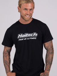 Haltech Classic T-Shirt - Black XL Size: XL