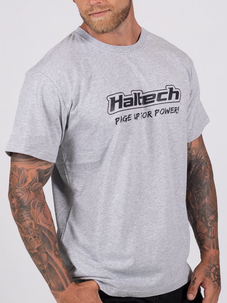 Haltech Haltech Classic T-Shirt - Grey 5XL