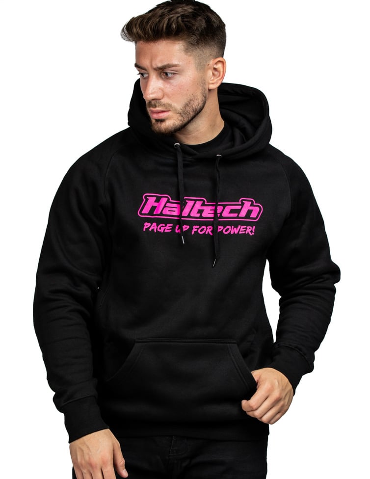 Haltech Haltech Classic Hoodie - Black Pink 3XL