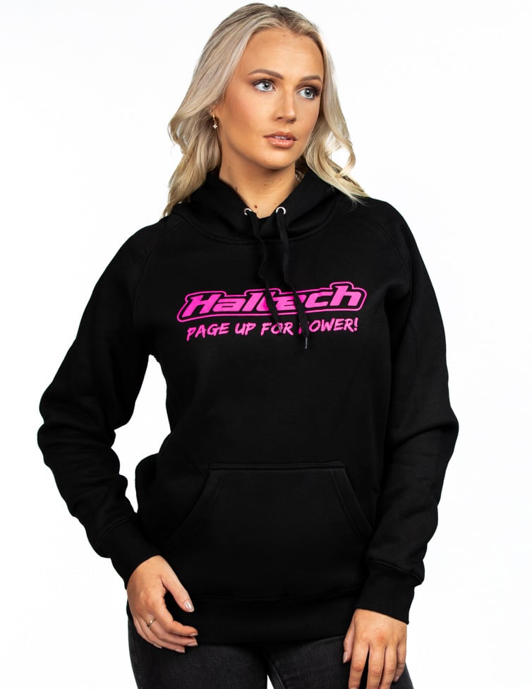 Haltech Haltech Classic Hoodie - Black Pink 3XL