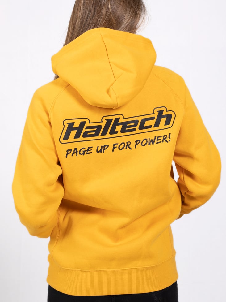 Haltech Haltech Classic Hoodie - Yellow L