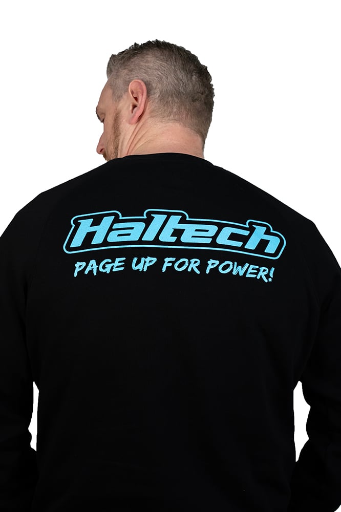 Haltech Blue Crew Neck Sweatshirt - L