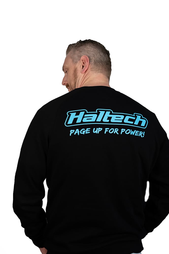 Haltech Blue Crew Neck Sweatshirt - XL