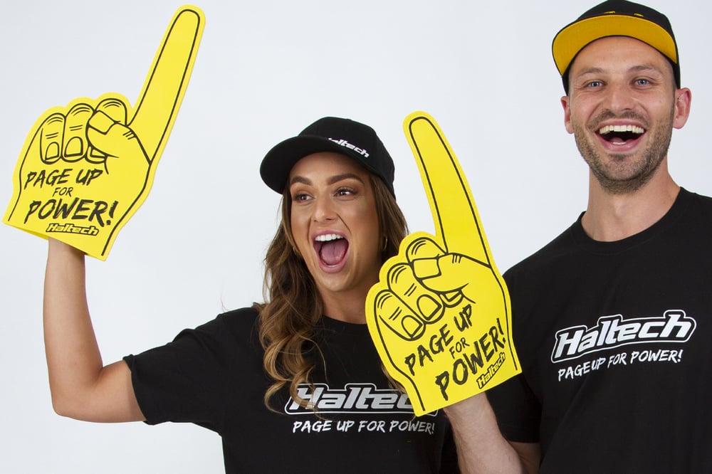 Haltech Haltech "Page Up for Power" Foam Finger
