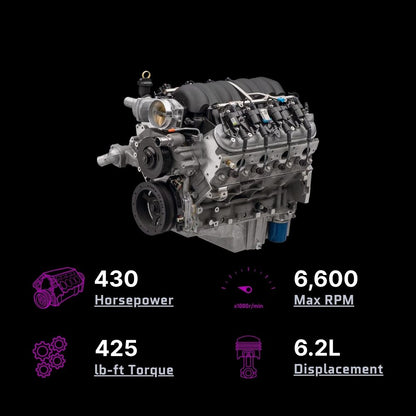 Chevrolet Performance LS3 6.2L 430 HP / 425 LB-FT - Crate Engine