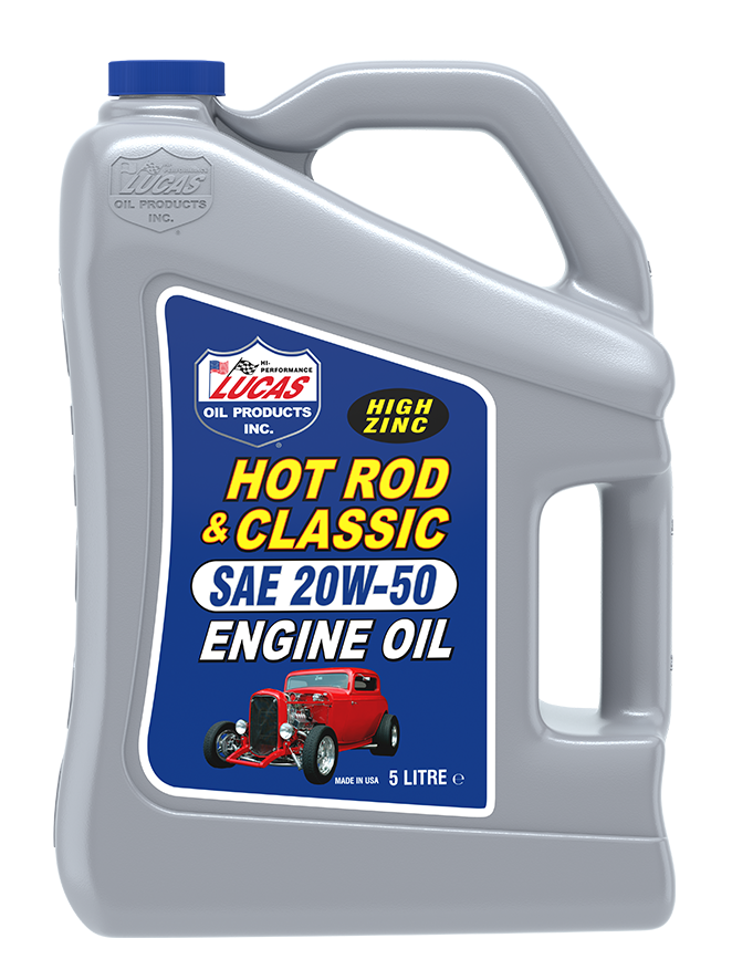 Lucas Hot Rod & Classic Car 20W-50 Engine Oil