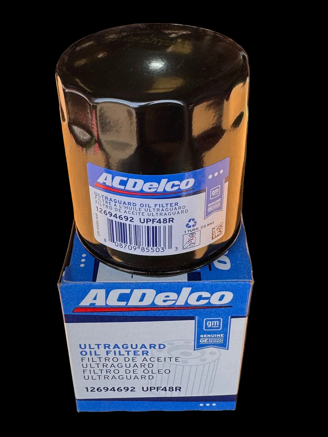 AC Delco GM Genuine Oil Filter for Factory Dry Sump LS3 LS7 LS9 UPF48R 12694692