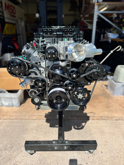 LS9 Long Block Crate Motor with Harrop 2650 Supercharger / Wegner Front end drive kit 850HP 650LB/FT
