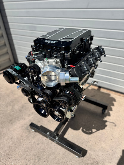 LS9 Long Block Crate Motor with Harrop 2650 Supercharger / Wegner Front end drive kit 850HP 650LB/FT
