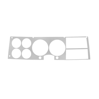 Brothers Trucks Instrumentramme - Med A/C - Børstet Aluminium