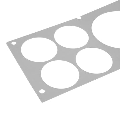 Brothers Trucks Instrumentramme - Med A/C - Børstet Aluminium