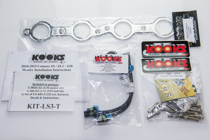 1-3/4" x 1-7/8" x 3" Stainless Headers - 1-3/4" x 1-7/8" x 3" Stainless Signature Series Headers. 2010-2015 Camaro SS/ZL1