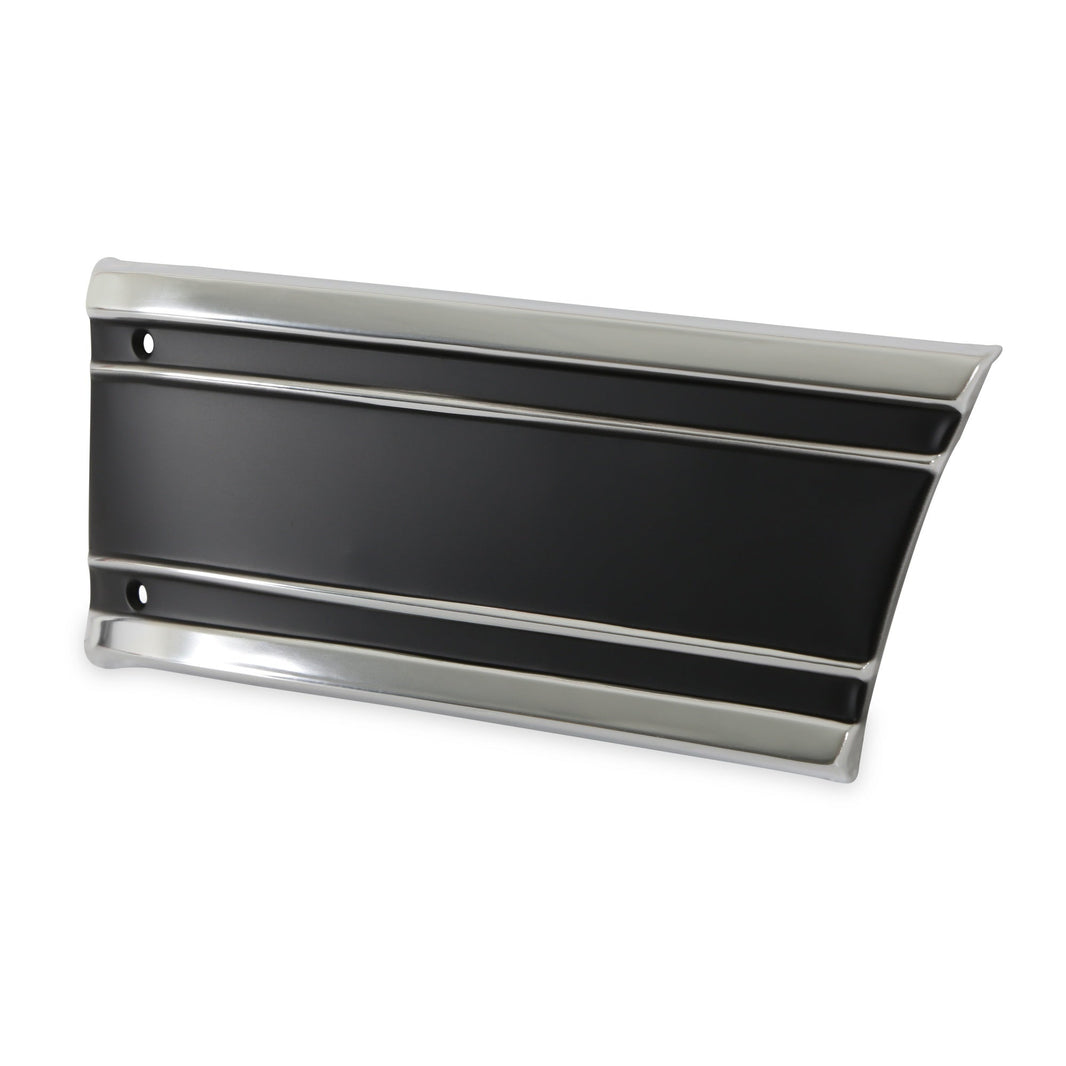 69-72 FENDER MOLDING, LWR FRT LH-BK - Brothers Trucks  Fender Molding - Lower - Front of Wheel - Black-  Left