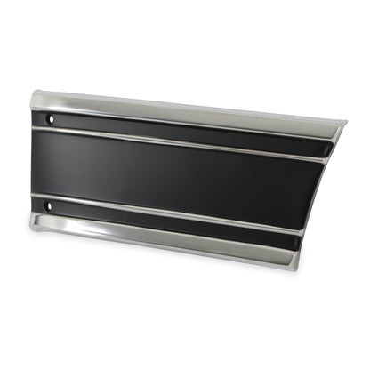 69-72 FENDER MOLDING, LWR FRT LH-BK - Brothers Trucks  Fender Molding - Lower - Front of Wheel - Black-  Left