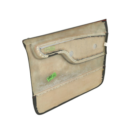 67-72 CHVY CUSTOM SPORT DOOR PANELS-BLK - Brothers Trucks Custom Sport Door Panels - Black/Red Stitching - Pair