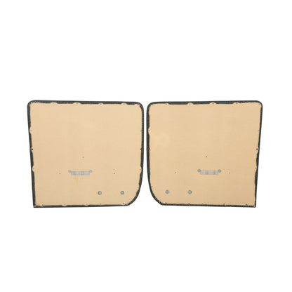 Panneaux de porte sport personnalisés Brothers Trucks - Coutures noires et rouges - Paire