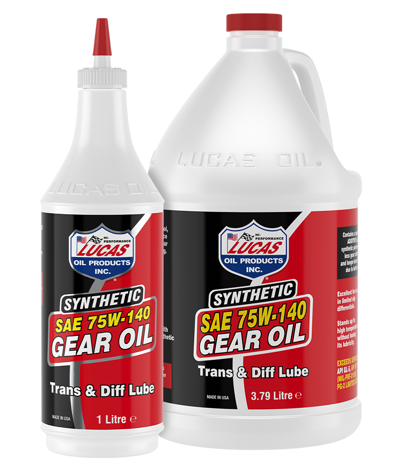 Lucas Synthetic SAE 75W-140 Gear Oil