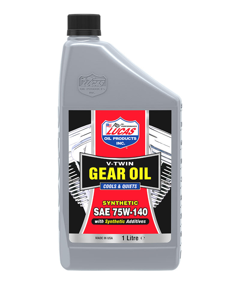 Lucas Synthetic SAE 75W-140 V-TWIN Gear Oil