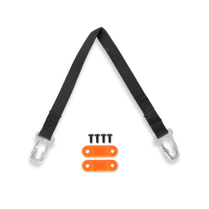 HANS Zero Tether — Post Anchor, X-Short 15″