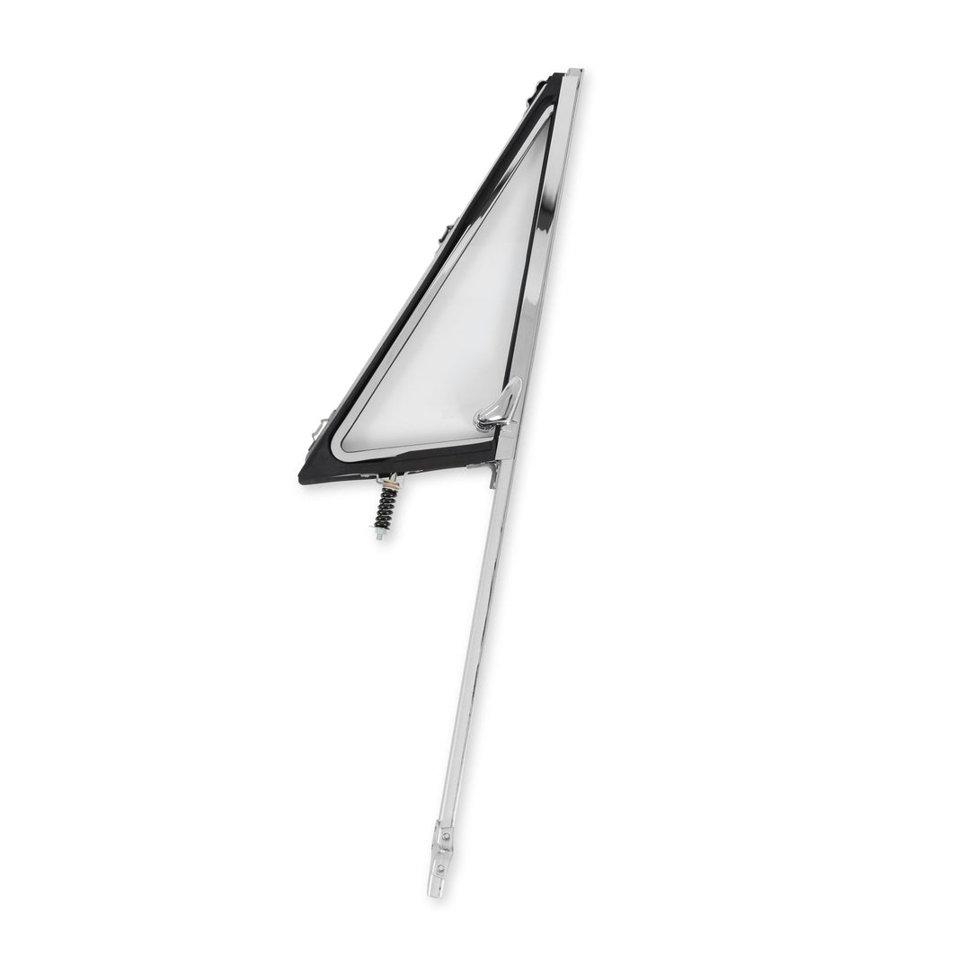 68-72 CHVY/GMC TRCK VENT WINDOW ASSY - Brothers Trucks Vent Window Assembly - Chrome - Clear - Right