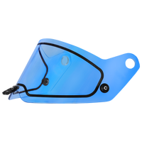VENTI WRX DIRT IRIDIUM BLUE MEDIUM VISOR - Stilo Venti WRX Dirt Visor - Iridium Dark Blue