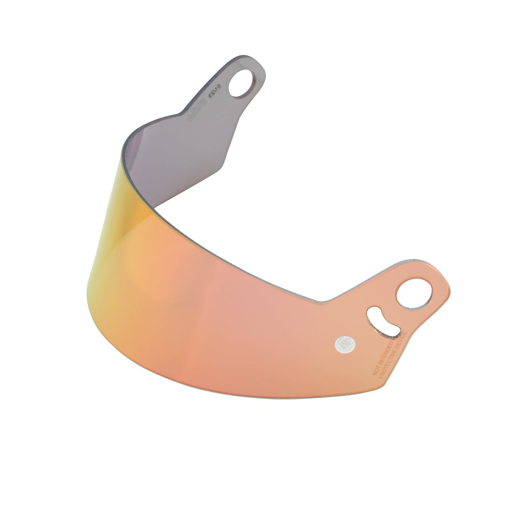 VENTI WRX KORT VISIR IRIDIUM RØD MØRK - Stilo Venti WRX Kort Visir - Iridium Mørkerød