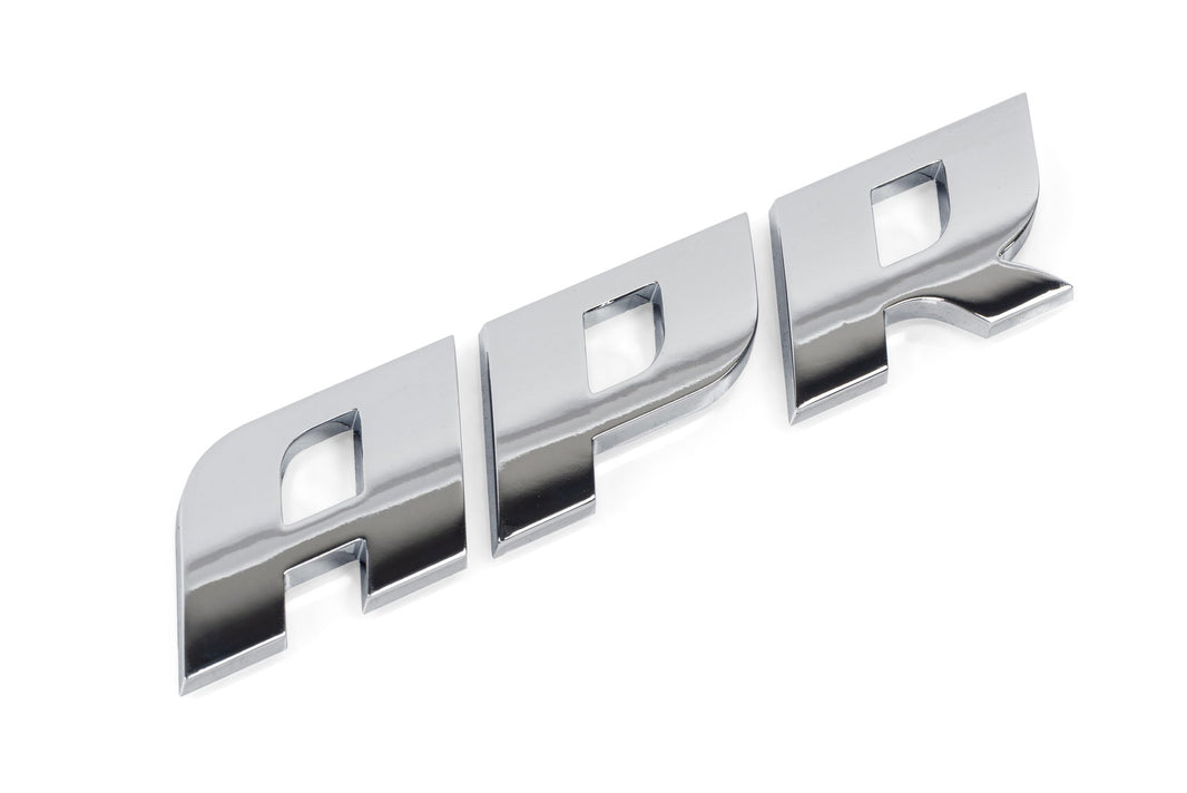 APR BADGE, CHROME - APR Badge - Polished Silver