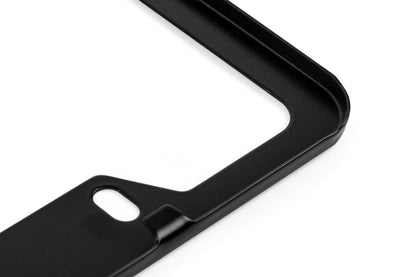 APR PLATE FRAME - THICK, BLCK W/HW HIDRS - APR License Plate Frame - Thick, Black w/ Hiders