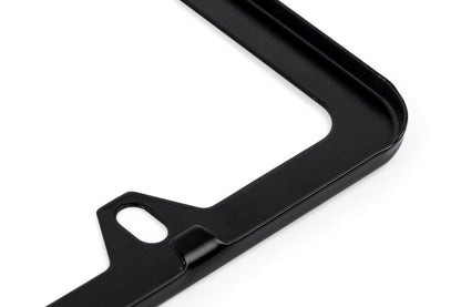 APR PLATE FRAME - SLIM, BLK W/HW HIDRS - APR License Plate Frame - Slim, Black w/ Hiders