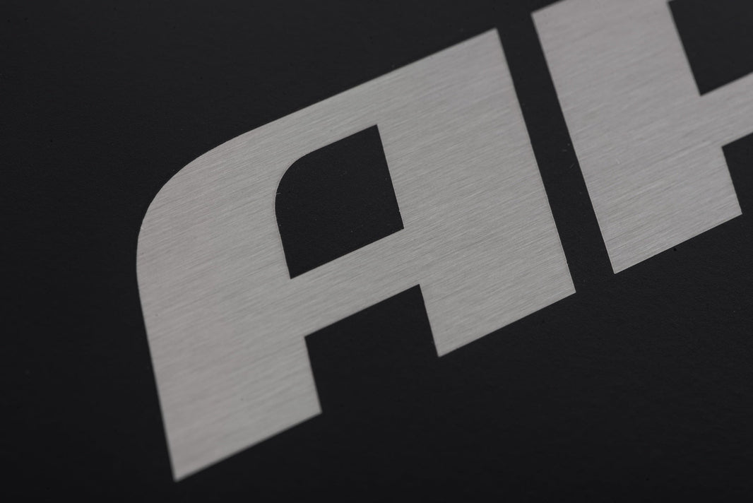 APR LICENSE PLATE - SILVER ON BLACK - APR License Plate - Silver on Black