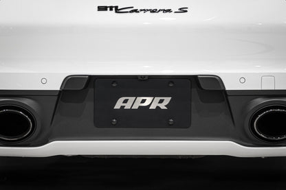APR LICENSE PLATE - SILVER ON BLACK - APR License Plate - Silver on Black