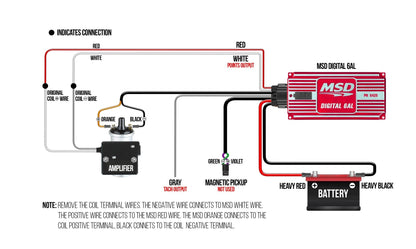 BLK MSD-6AL, Digital Ignition w/rev Cont - MSD Digital 6AL Ignition Control - Black