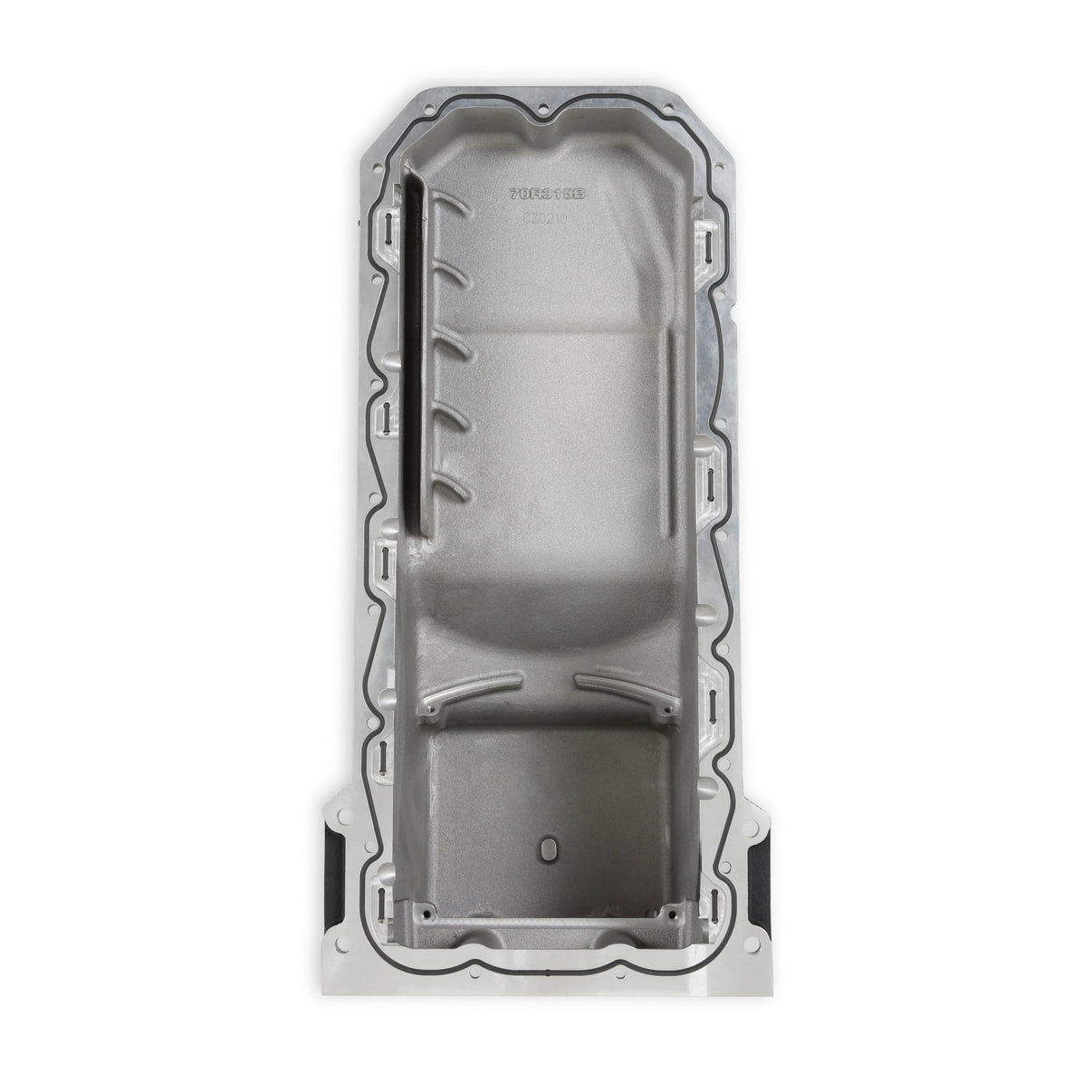 Holley Gen III Hemi Swap Oil Pan - Black - Photo - out of package Bottom