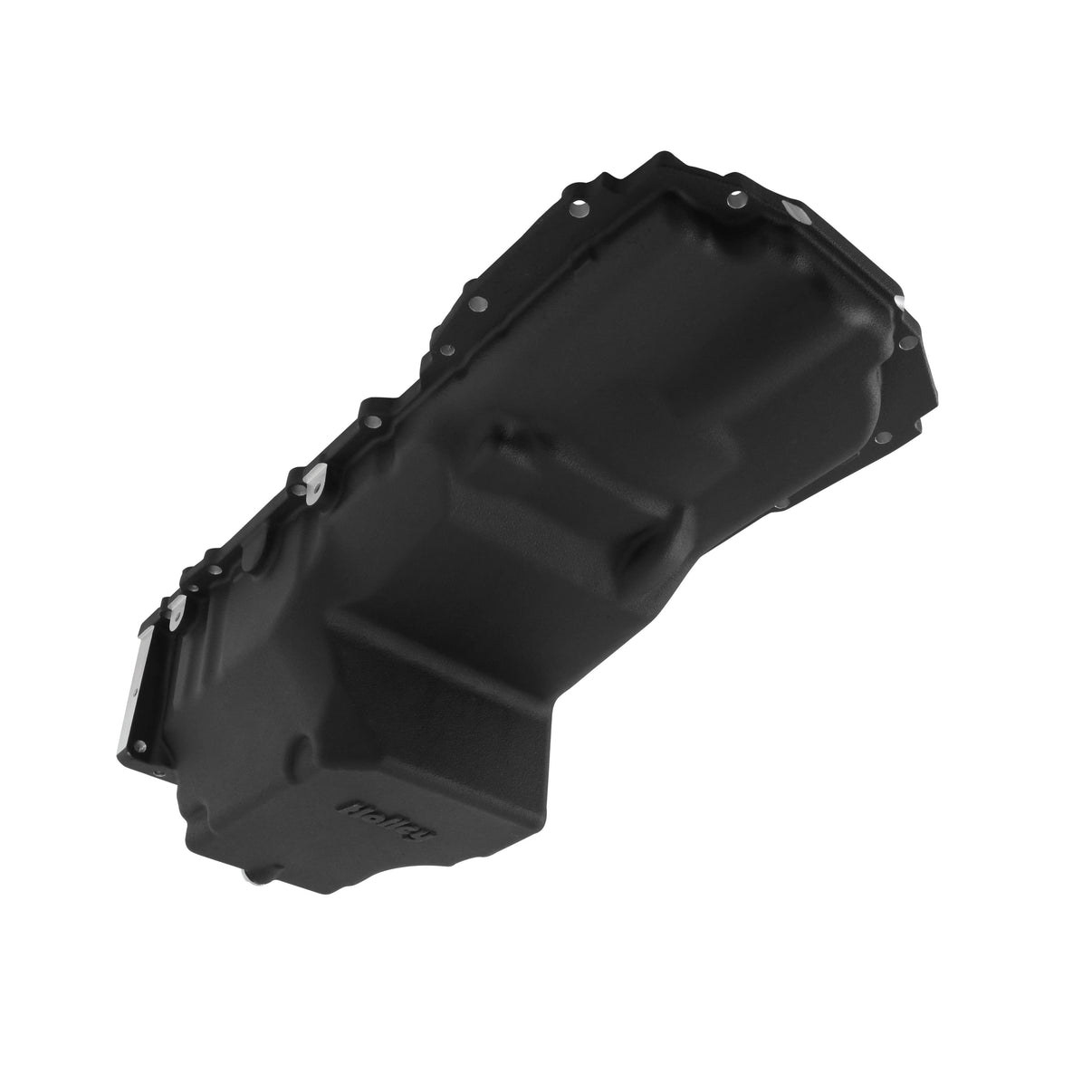 Holley GM LT Swap Oil Pan - 4WD / Truck / Off-Road - Black - Photo - out of package Angle