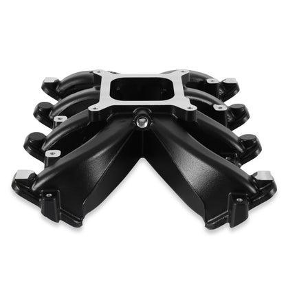 Holley Single Plane Intake - GM LS1/LS2/LS6 - Black - Photo - out of package Top